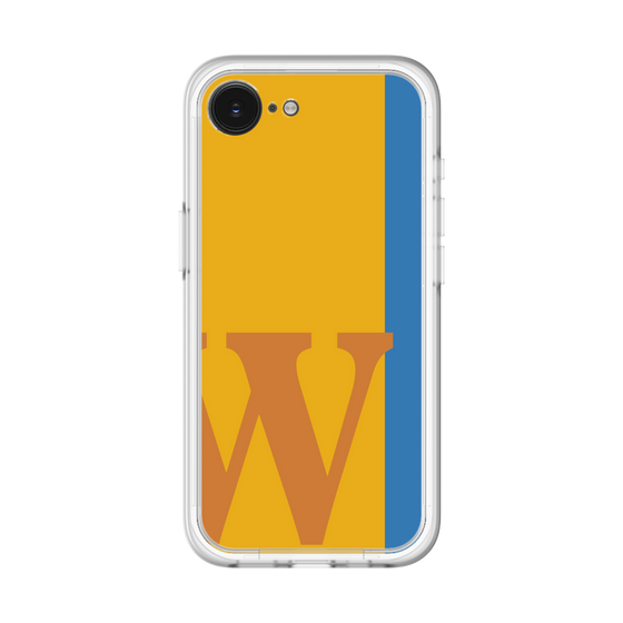 スリムプロテクションプレミアムケース［ オリジナル - initial color line - W orange ］