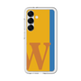 スリムプロテクションプレミアムケース［ オリジナル - initial color line - W orange ］