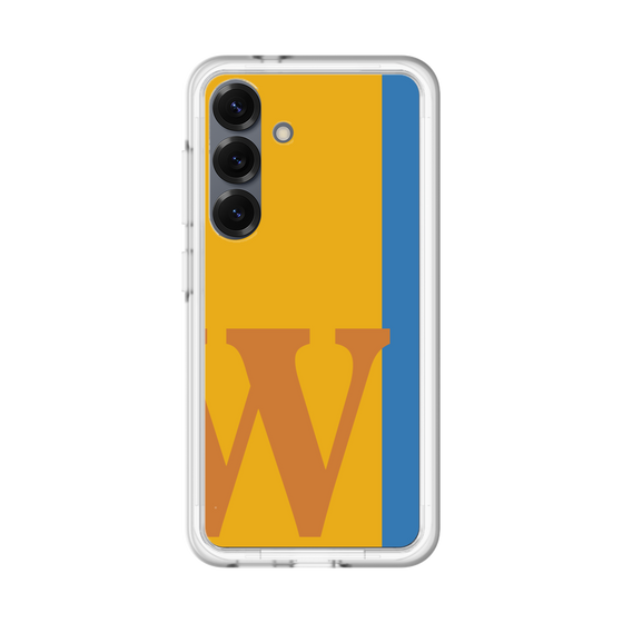 スリムプロテクションプレミアムケース［ オリジナル - initial color line - W orange ］