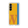 スリムプロテクションプレミアムケース［ オリジナル - initial color line - W orange ］