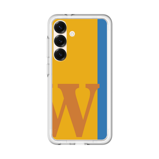 スリムプロテクションプレミアムケース［ オリジナル - initial color line - W orange ］