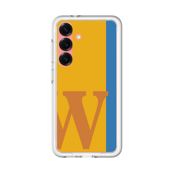 スリムプロテクションプレミアムケース［ オリジナル - initial color line - W orange ］
