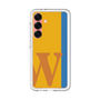 スリムプロテクションプレミアムケース［ オリジナル - initial color line - W orange ］