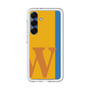 スリムプロテクションプレミアムケース［ オリジナル - initial color line - W orange ］