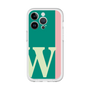 スリムプロテクションプレミアムケース［ オリジナル - initial color line - W green ］