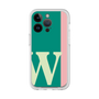 スリムプロテクションプレミアムケース［ オリジナル - initial color line - W green ］