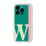 スリムプロテクションプレミアムケース［ オリジナル - initial color line - W green ］