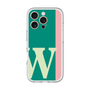 スリムプロテクションプレミアムケース［ オリジナル - initial color line - W green ］