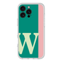 スリムプロテクションプレミアムケース［ オリジナル - initial color line - W green ］