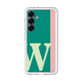 スリムプロテクションプレミアムケース［ オリジナル - initial color line - W green ］