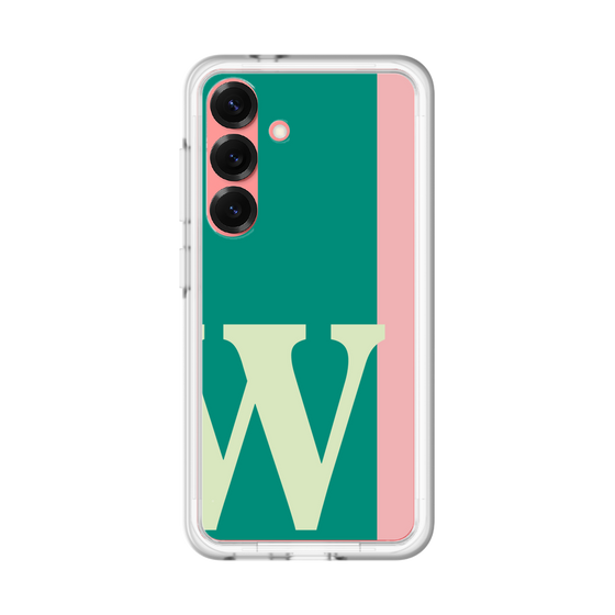 スリムプロテクションプレミアムケース［ オリジナル - initial color line - W green ］