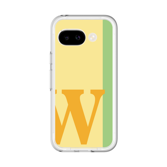 スリムプロテクションプレミアムケース［ オリジナル - initial color line - W yellow ］