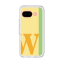 スリムプロテクションプレミアムケース［ オリジナル - initial color line - W yellow ］