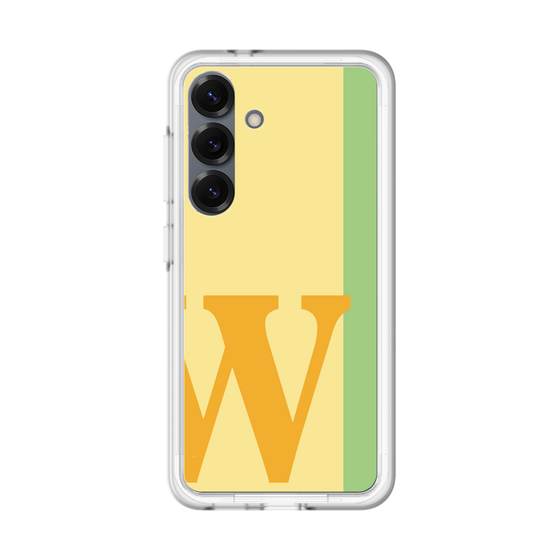 スリムプロテクションプレミアムケース［ オリジナル - initial color line - W yellow ］
