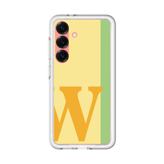 スリムプロテクションプレミアムケース［ オリジナル - initial color line - W yellow ］