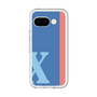 スリムプロテクションプレミアムケース［ オリジナル - initial color line - X blue ］