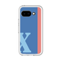スリムプロテクションプレミアムケース［ オリジナル - initial color line - X blue ］