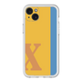 スリムプロテクションプレミアムケース［ オリジナル - initial color line - X orange ］