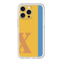 スリムプロテクションプレミアムケース［ オリジナル - initial color line - X orange ］