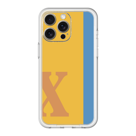 スリムプロテクションプレミアムケース［ オリジナル - initial color line - X orange ］