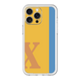 スリムプロテクションプレミアムケース［ オリジナル - initial color line - X orange ］