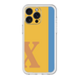 スリムプロテクションプレミアムケース［ オリジナル - initial color line - X orange ］