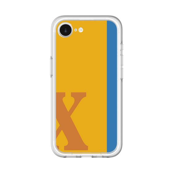 スリムプロテクションプレミアムケース［ オリジナル - initial color line - X orange ］