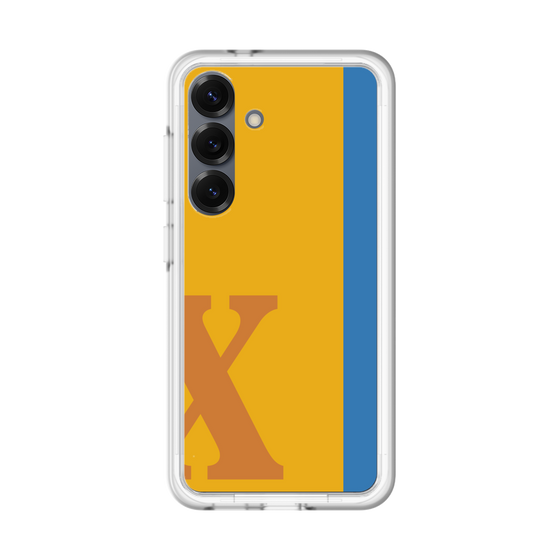 スリムプロテクションプレミアムケース［ オリジナル - initial color line - X orange ］