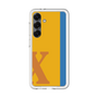 スリムプロテクションプレミアムケース［ オリジナル - initial color line - X orange ］