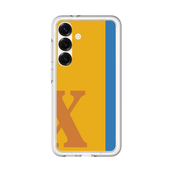 スリムプロテクションプレミアムケース［ オリジナル - initial color line - X orange ］
