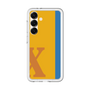 スリムプロテクションプレミアムケース［ オリジナル - initial color line - X orange ］