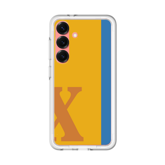 スリムプロテクションプレミアムケース［ オリジナル - initial color line - X orange ］