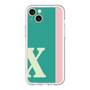 スリムプロテクションプレミアムケース［ オリジナル - initial color line - X green ］
