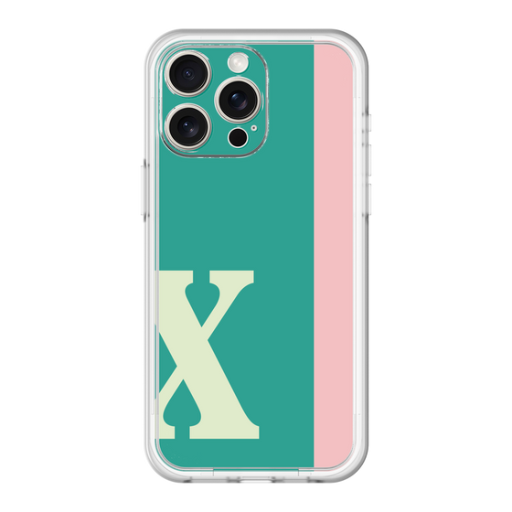 スリムプロテクションプレミアムケース［ オリジナル - initial color line - X green ］