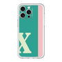 スリムプロテクションプレミアムケース［ オリジナル - initial color line - X green ］