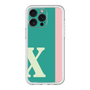 スリムプロテクションプレミアムケース［ オリジナル - initial color line - X green ］