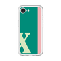 スリムプロテクションプレミアムケース［ オリジナル - initial color line - X green ］