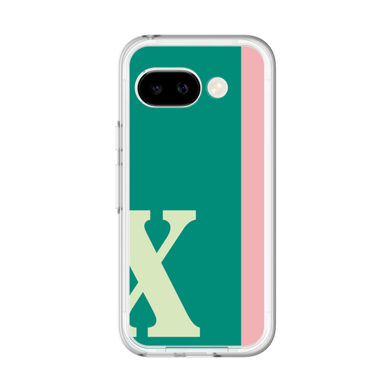 スリムプロテクションプレミアムケース［ オリジナル - initial color line - X green ］