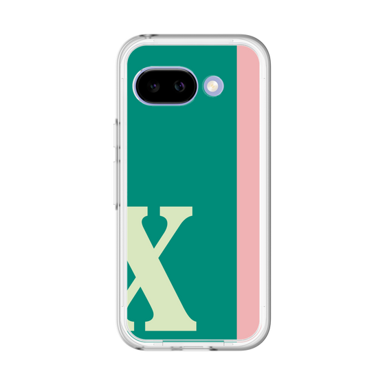 スリムプロテクションプレミアムケース［ オリジナル - initial color line - X green ］