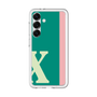 スリムプロテクションプレミアムケース［ オリジナル - initial color line - X green ］