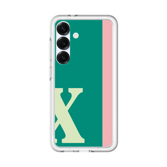 スリムプロテクションプレミアムケース［ オリジナル - initial color line - X green ］