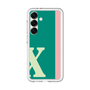 スリムプロテクションプレミアムケース［ オリジナル - initial color line - X green ］