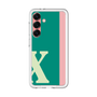 スリムプロテクションプレミアムケース［ オリジナル - initial color line - X green ］