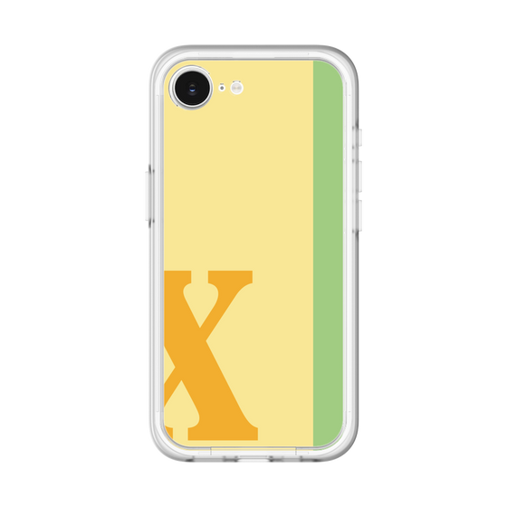 スリムプロテクションプレミアムケース［ オリジナル - initial color line - X yellow ］