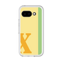 スリムプロテクションプレミアムケース［ オリジナル - initial color line - X yellow ］