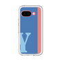 スリムプロテクションプレミアムケース［ オリジナル - initial color line - Y blue ］