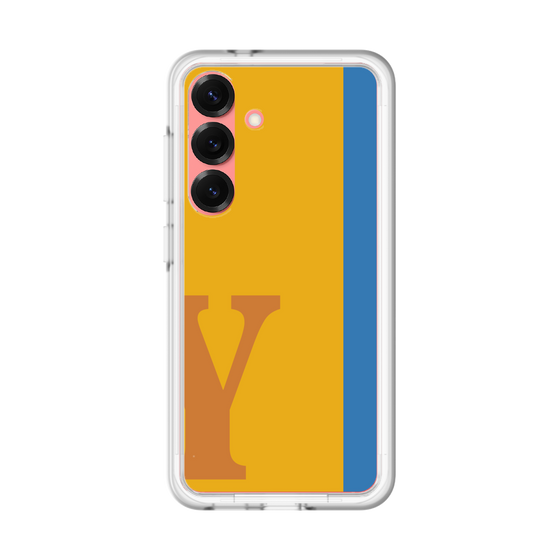 スリムプロテクションプレミアムケース［ オリジナル - initial color line - Y orange ］