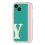 スリムプロテクションプレミアムケース［ オリジナル - initial color line - Y green ］