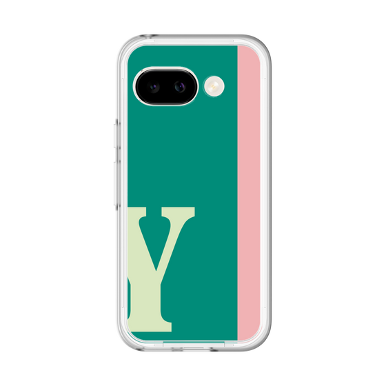 スリムプロテクションプレミアムケース［ オリジナル - initial color line - Y green ］