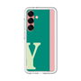 スリムプロテクションプレミアムケース［ オリジナル - initial color line - Y green ］